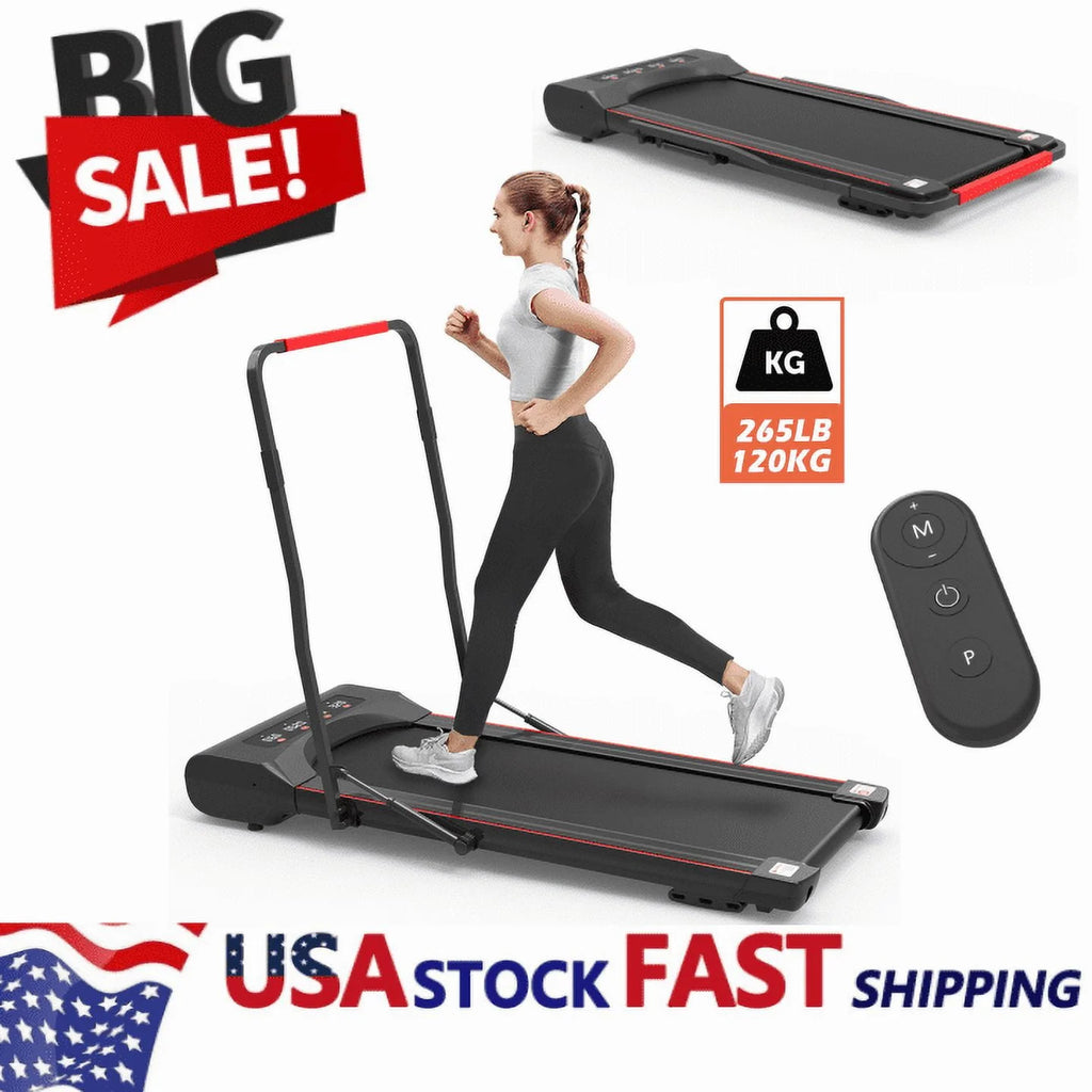 2 in 1 Under Desk Treadmill with Remote Control M7778