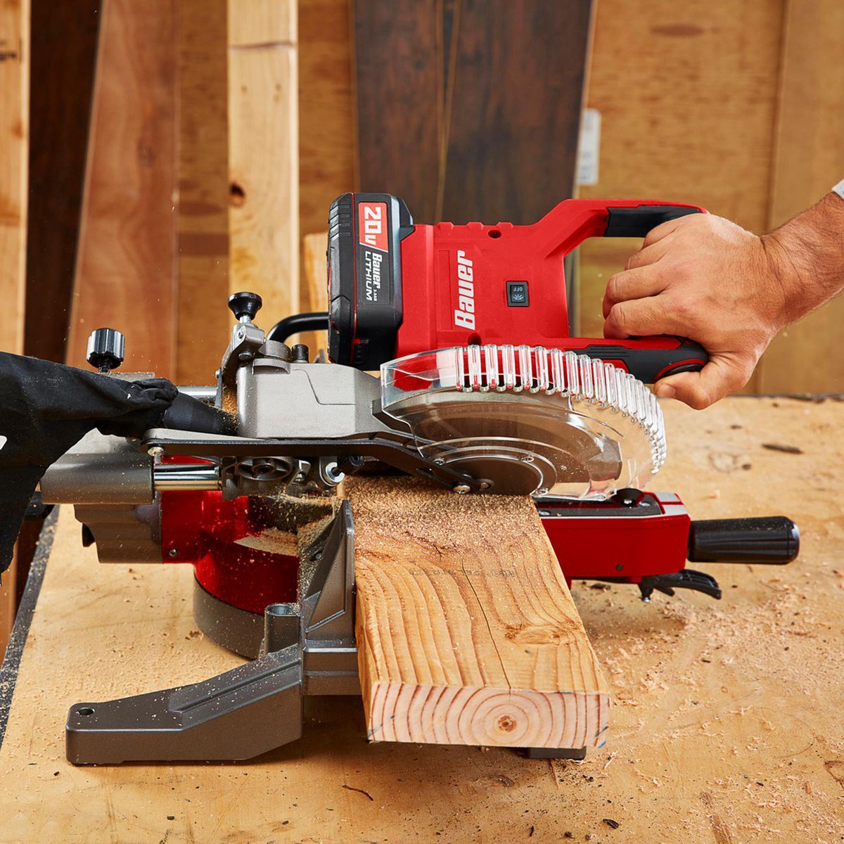 20V Brushless Cordless 7-1/4 in. Sliding Miter Saw O587565