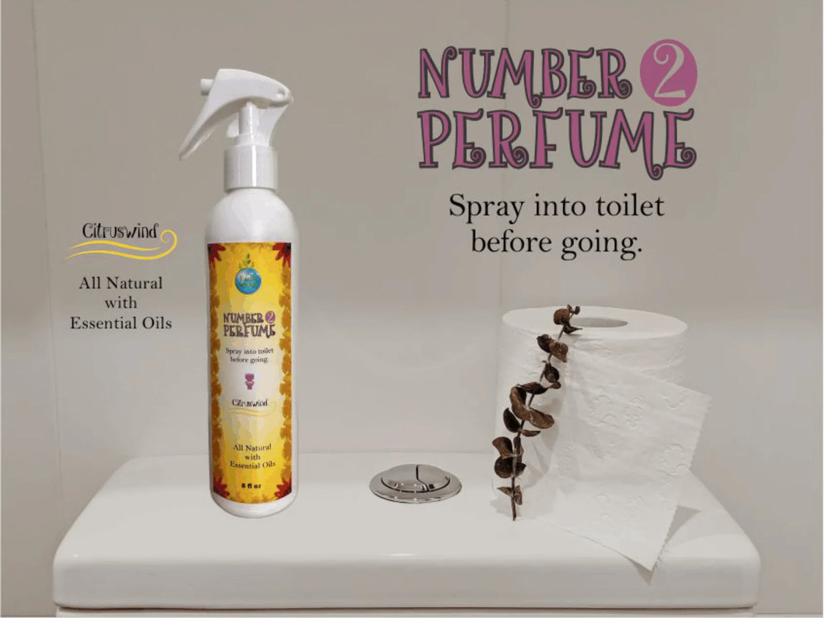 Citrus Wind Scent Toilet Spray 8 oz T565