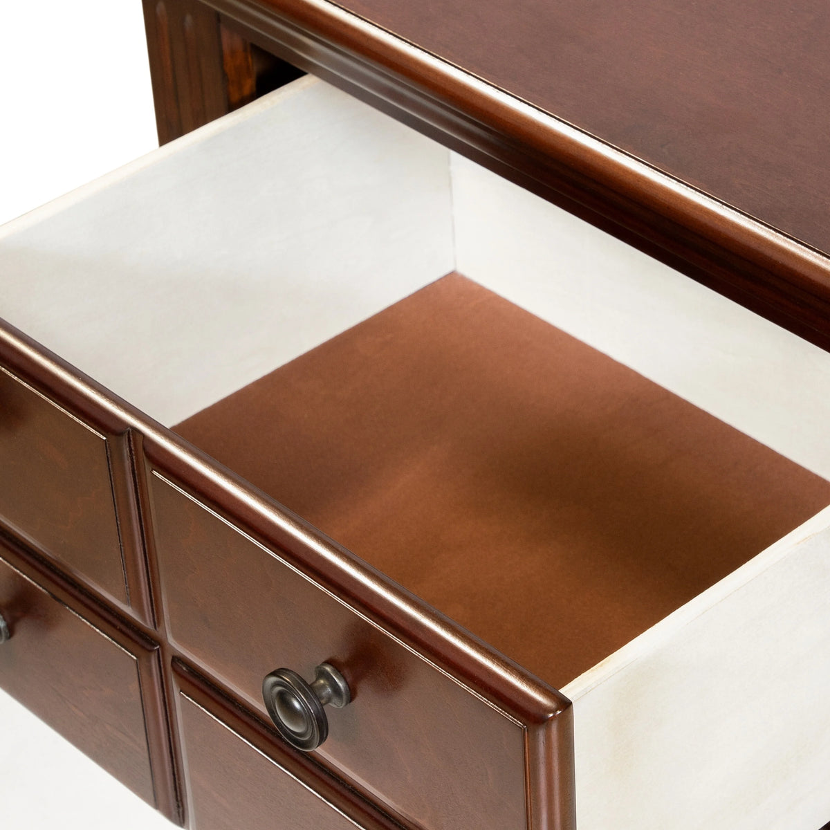 Cherry 2-Drawer Nightstand L990521