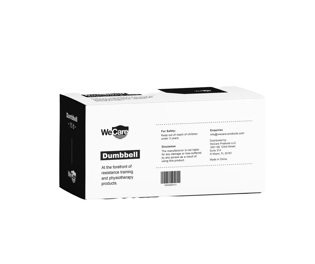 15lb Neoprene Dumbbell Pair Black X59765