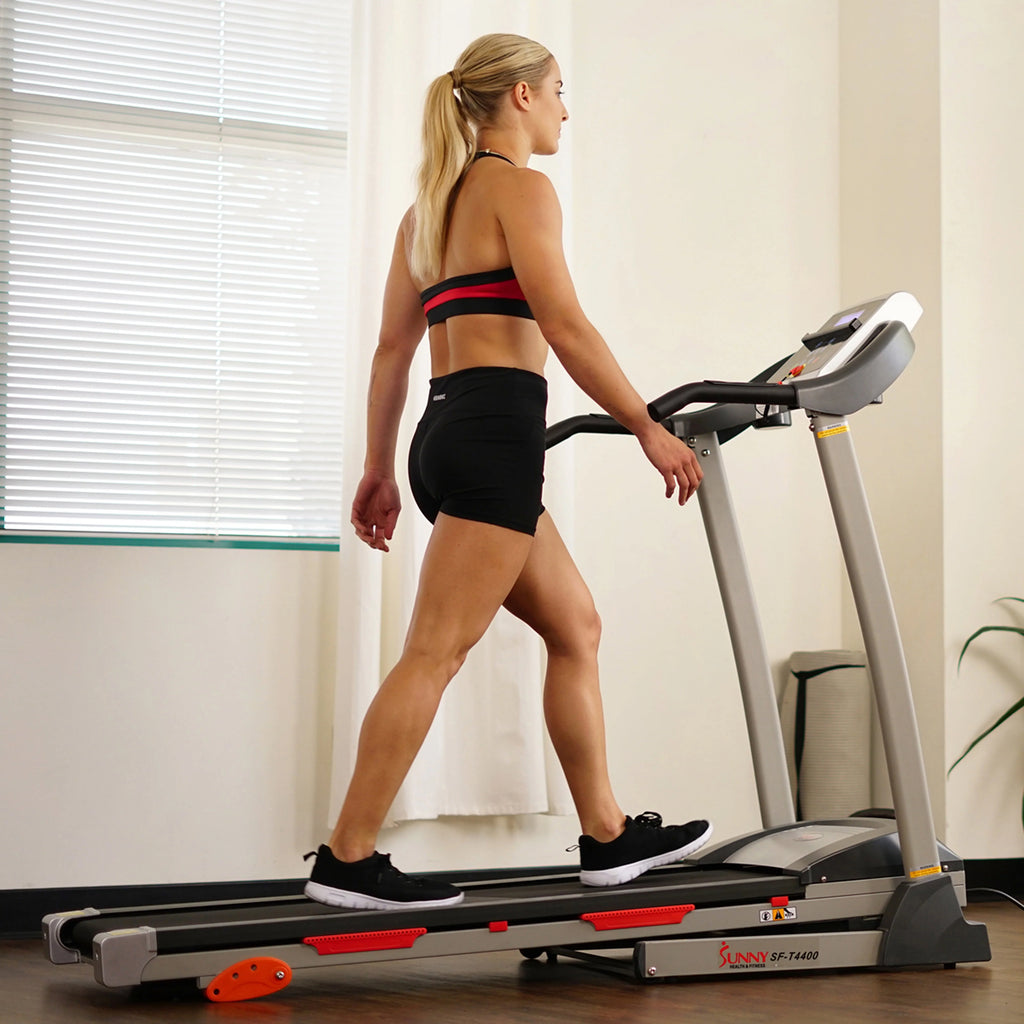 Folding Treadmill with Manual Incline and Pulse Sensors D34150