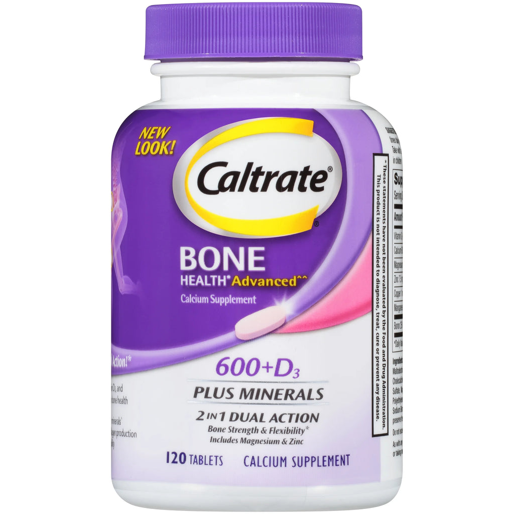 Calcium Vitamin D Supplement 120 Count G39247