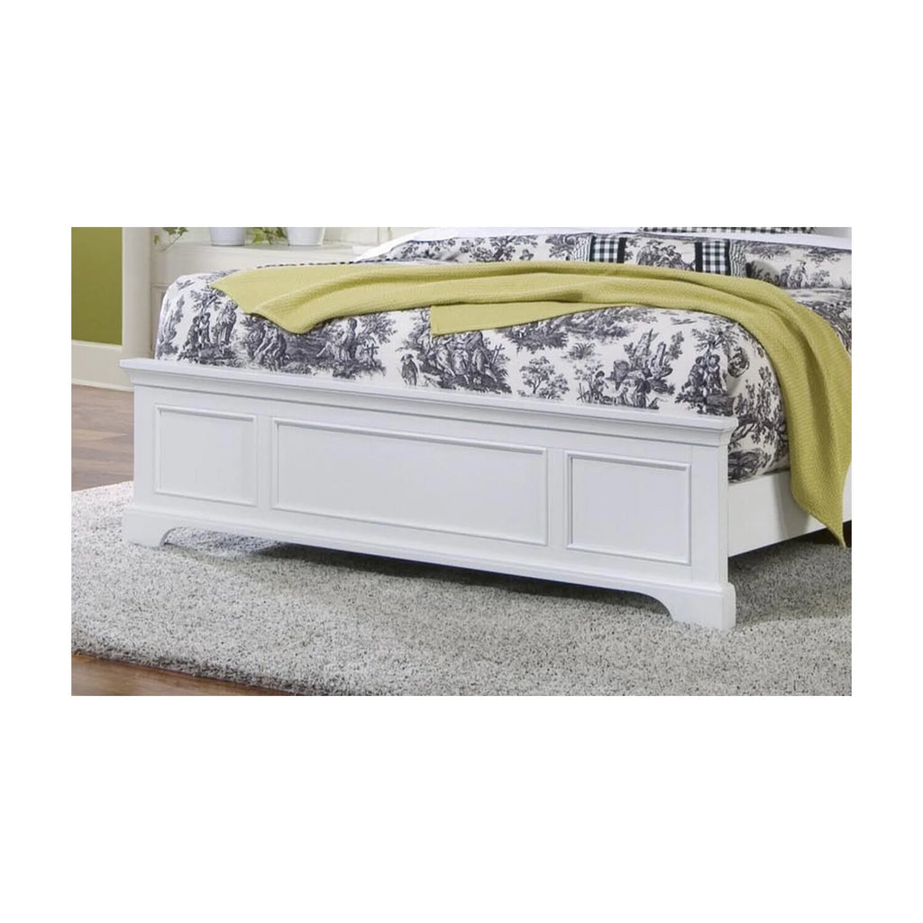 Off White Wood Queen Bed U270741