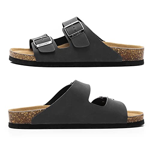 Mens Leather Insole Open Toe Sandals W6381