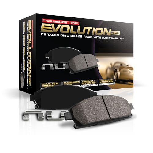 Rear Z17 Ceramic Brake Pads with Hardware Z2534