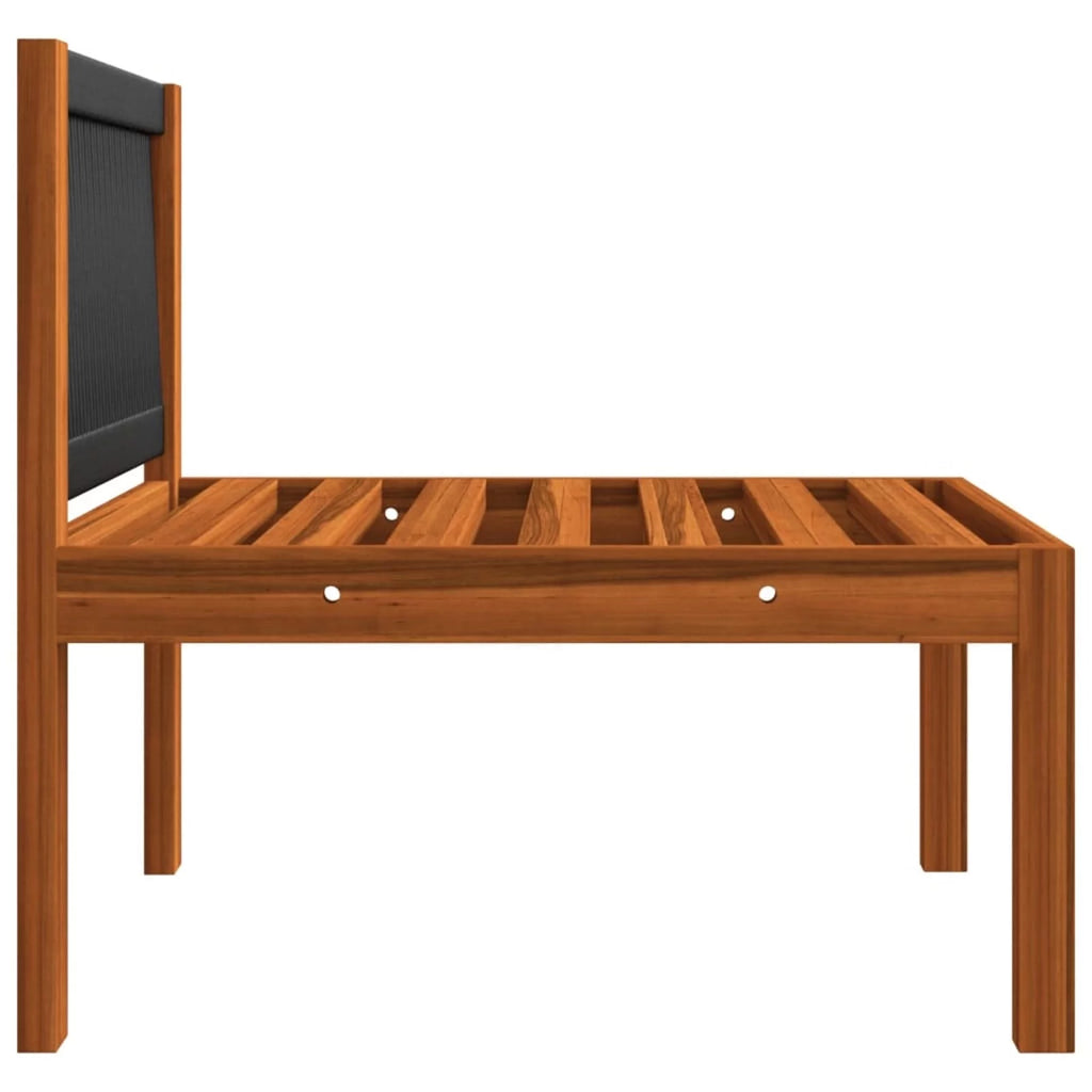 Acacia Wood Patio Sofa with Cushions H474