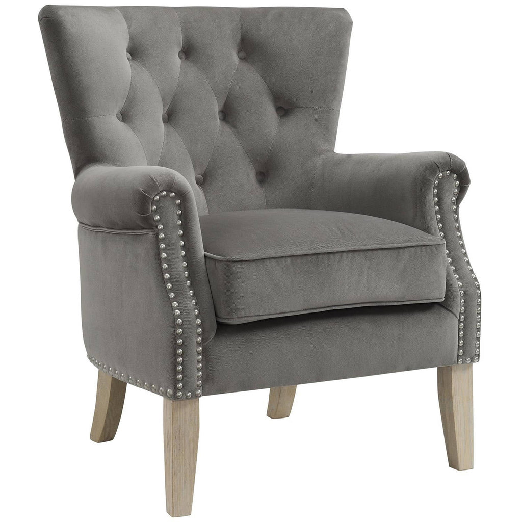 Gray Accent Chair I544