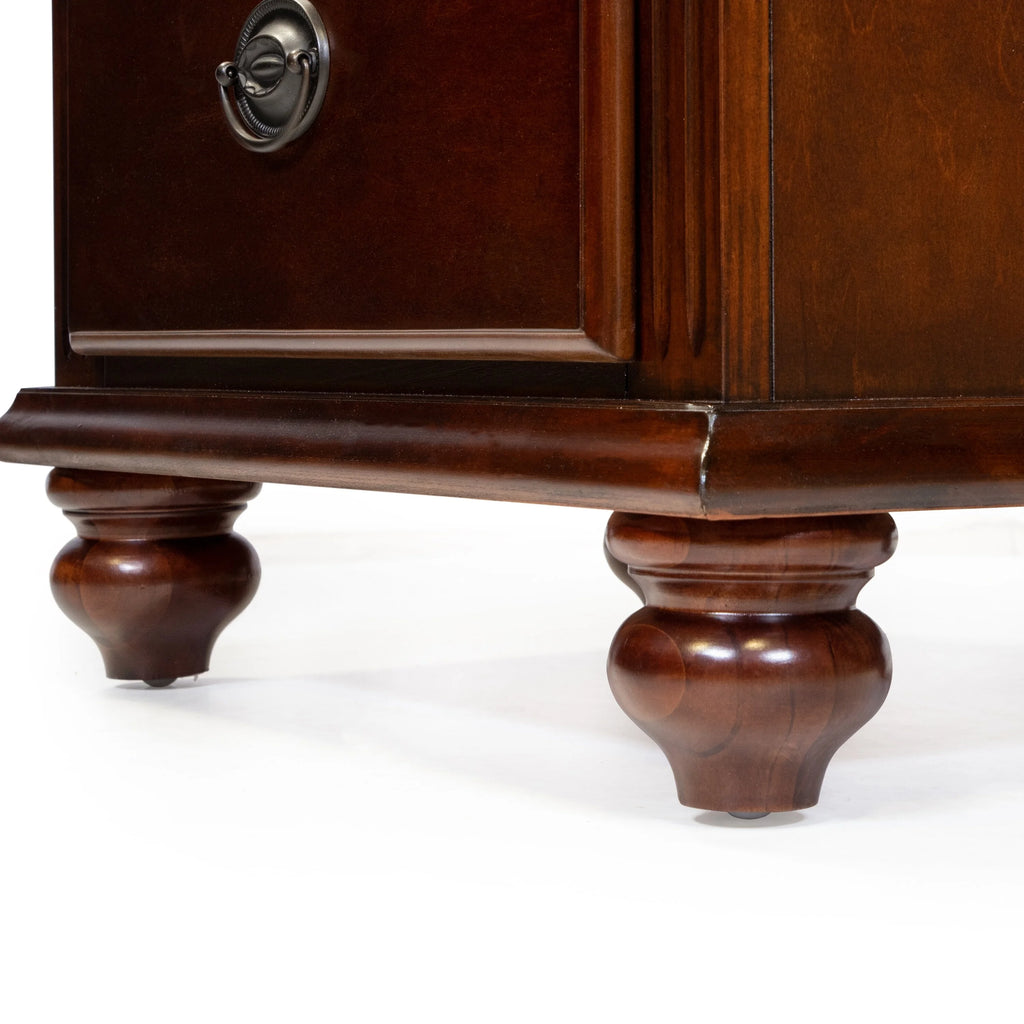 Cherry 2-Drawer Nightstand L990521