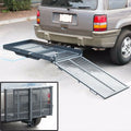 Folding Hitch Cargo Carrier Rack 500LBS J477