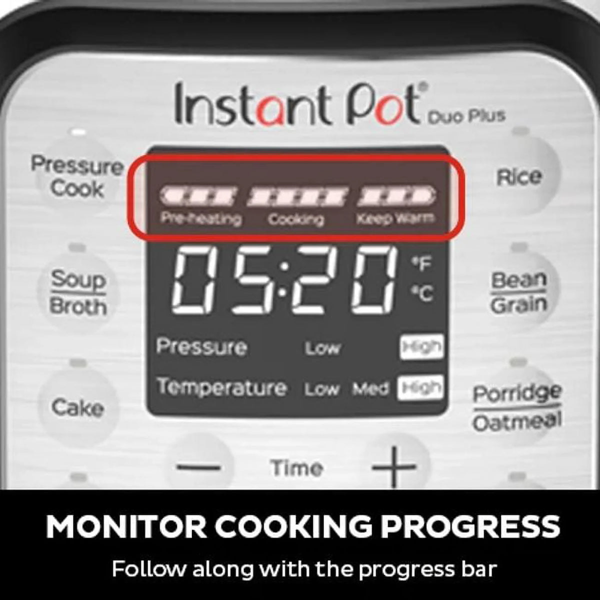 3-Quart 9-in-1 Multi-Use Pressure Cooker D402