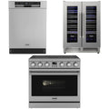 36 Electric Range, Dishwasher and Wine Cooler E9358