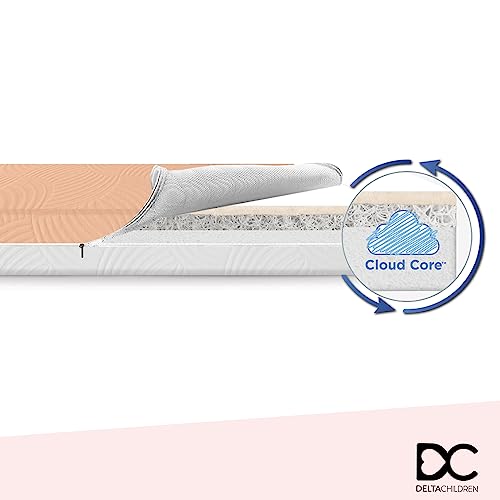 Apricot White Breathable Baby Crib & Toddler Mattress X98078