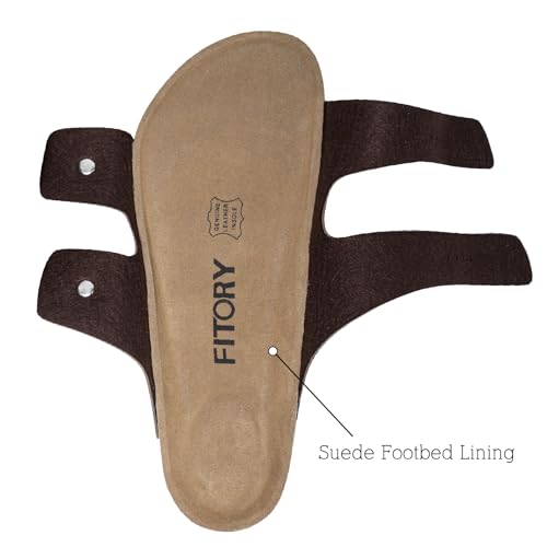 Mens Leather Insole Open Toe Sandals W6381