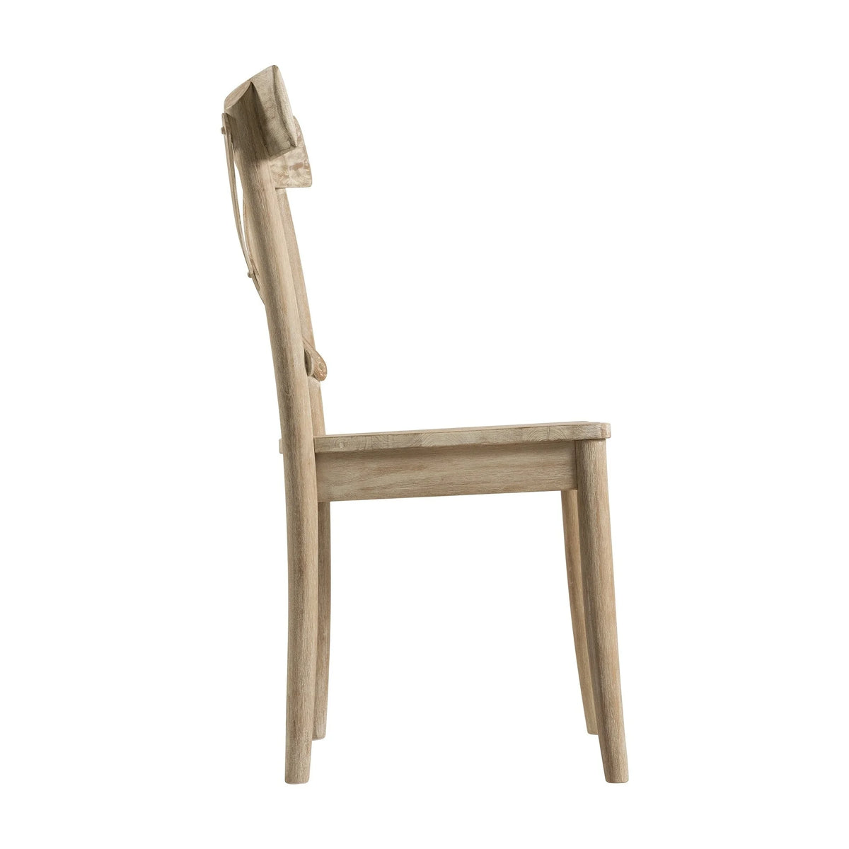 Wooden X-back Side Chair Set of 2 G23850