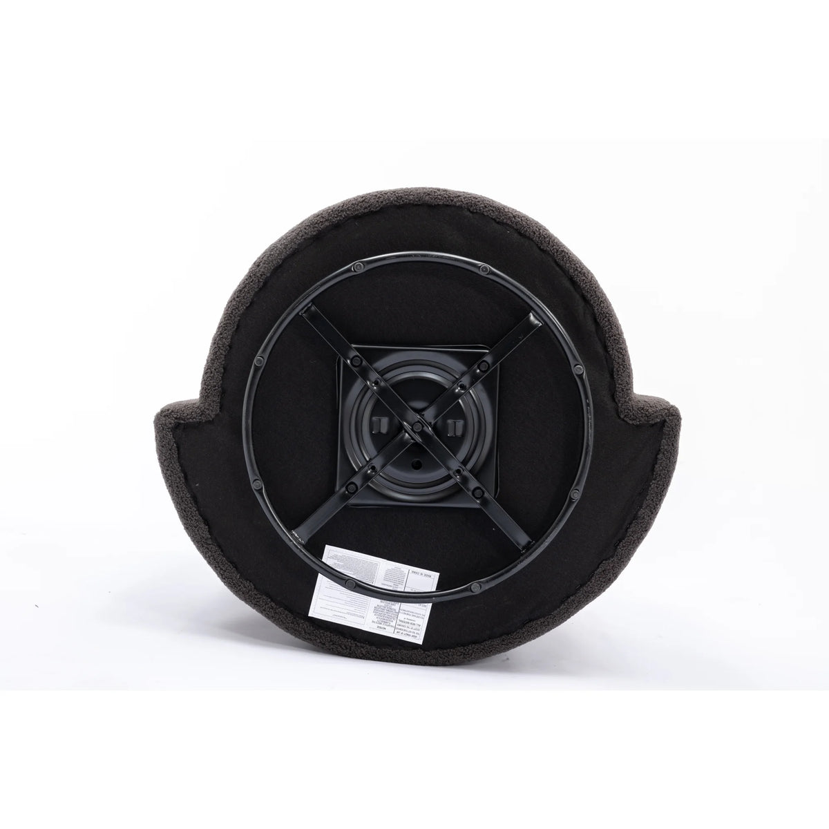 Dark Gray Swivel Storage Chair U799374
