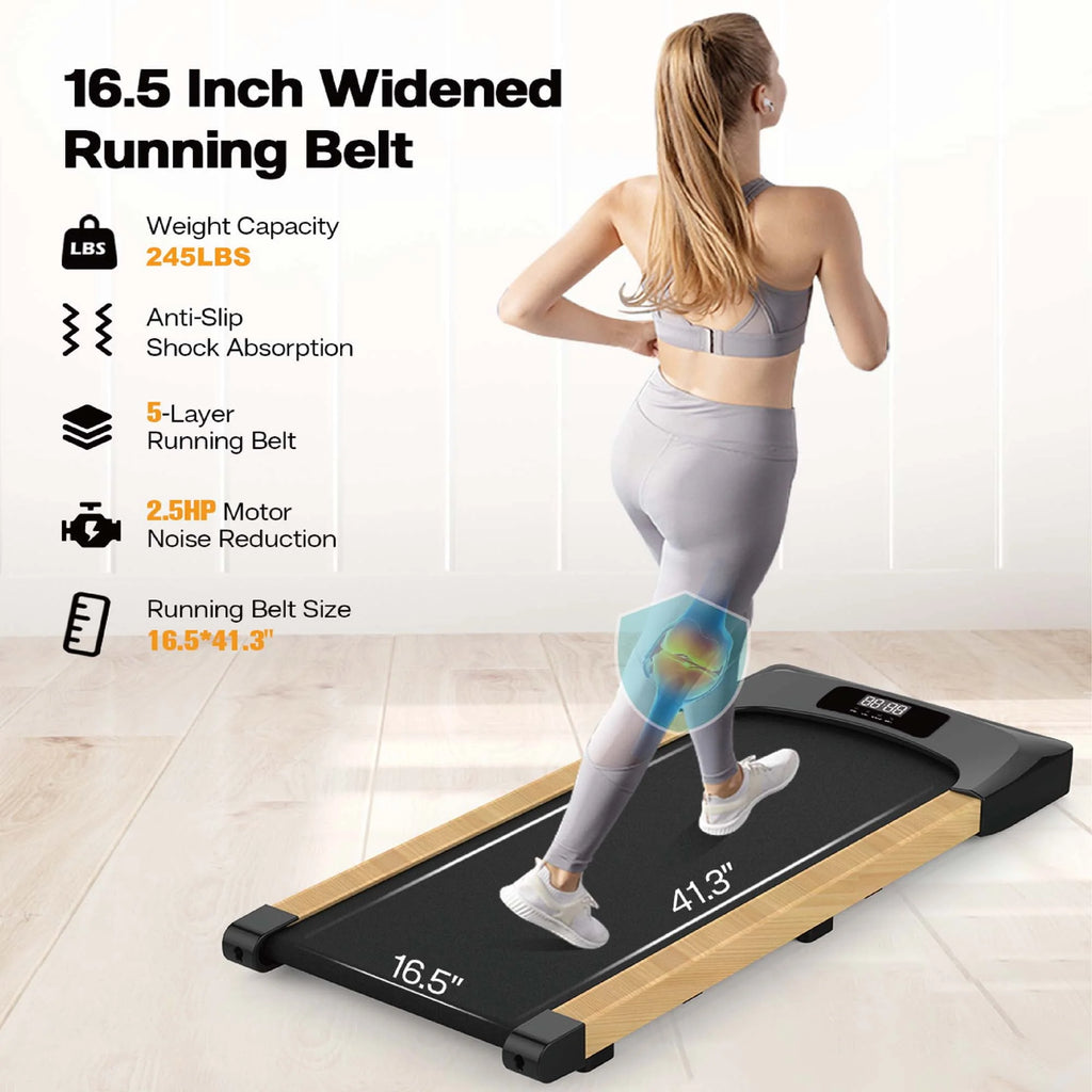 Under Desk Treadmill 245 lb Capacity 4 mph Speed C77300