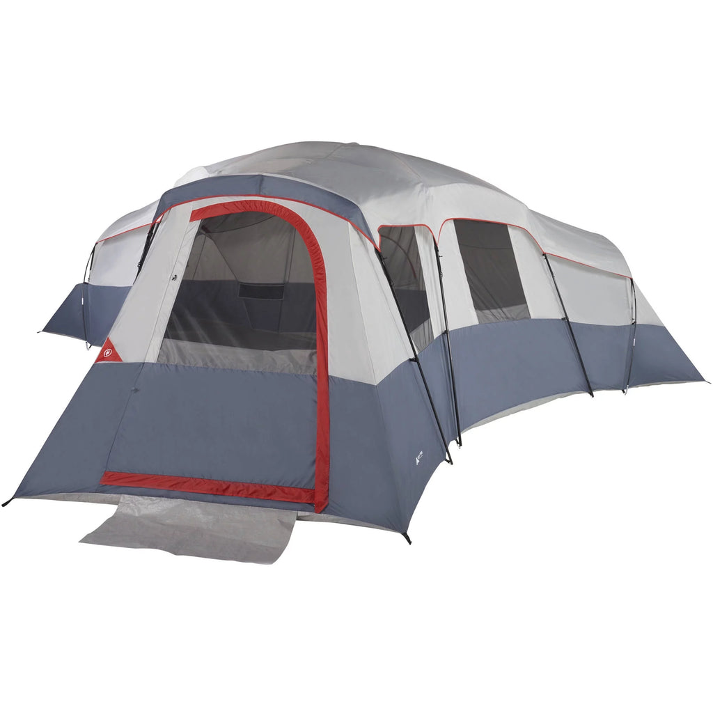 20-Person 4-Room Cabin Tent with 3 Separate Entrances X606277