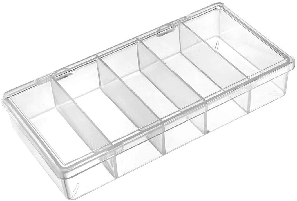 Component Storage Box 5 Grids Electronic Component Containers C2863