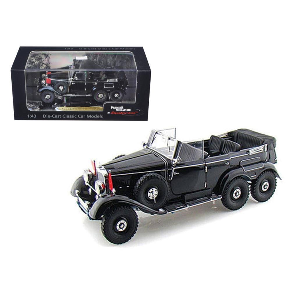Black 1/43 Diecast Car Model T944