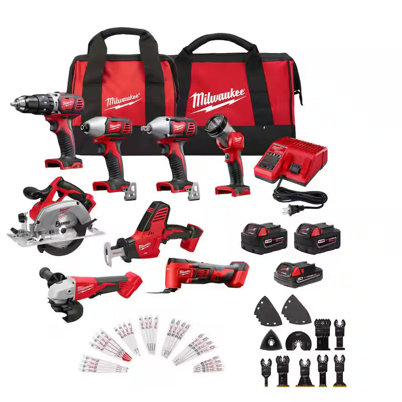 18V Cordless Tool Combo Kit (8-Tool) L17811