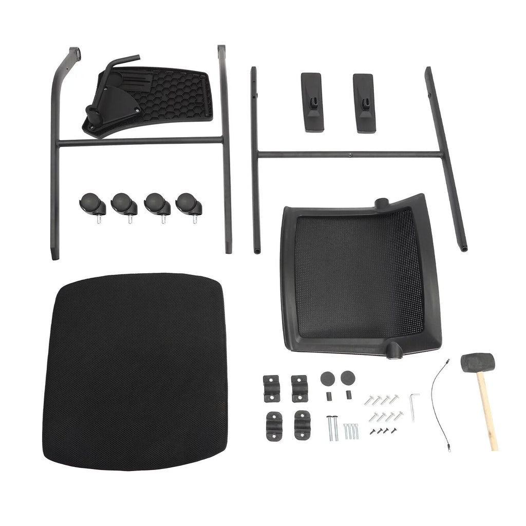 Office Reception Chair with Flip-Up Tablet Arm Q739382