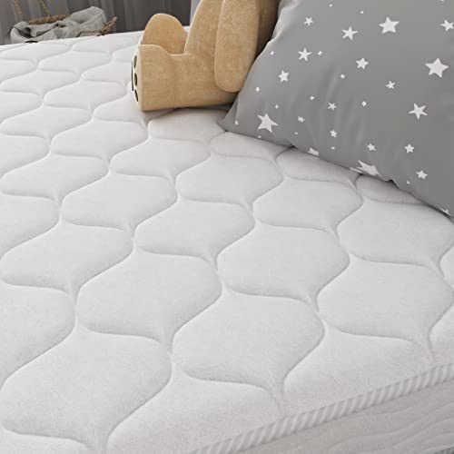 6 Inch Innerspring Twin Size Medium Firm White Mattress I30382