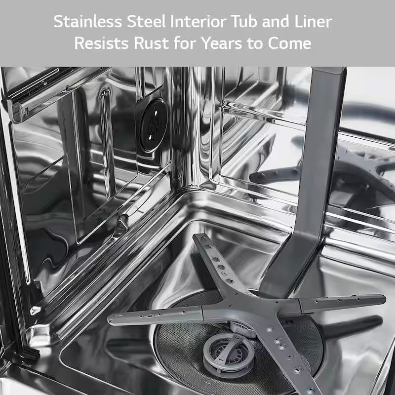 Black Stainless Steel Front Control Dishwasher R2845