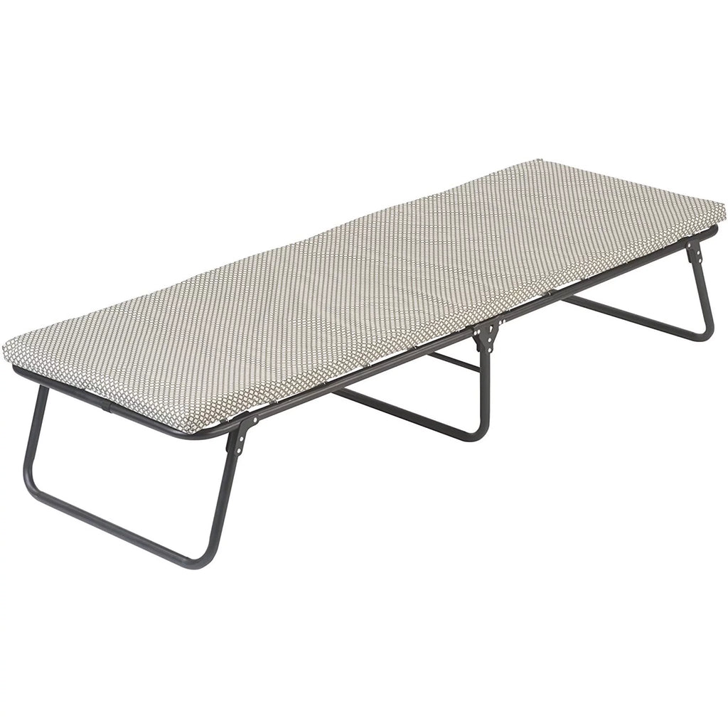 Camping Cot with Foam Sleeping Pad, 26 x 13 x 75 in, Green V1488