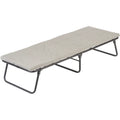 Camping Cot with Foam Sleeping Pad, 26 x 13 x 75 in, Green V1488