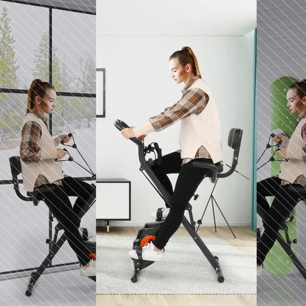 Folding 3-in-1 Recumbent Exercise Bike N167