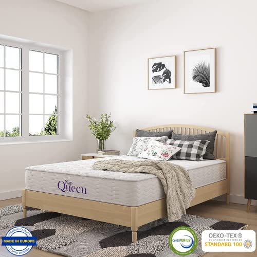 6 Inch Innerspring Twin Size Medium Firm White Mattress I30382
