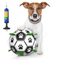 Dog Toys Soccer Ball with Straps Interactive Dog Toys W257