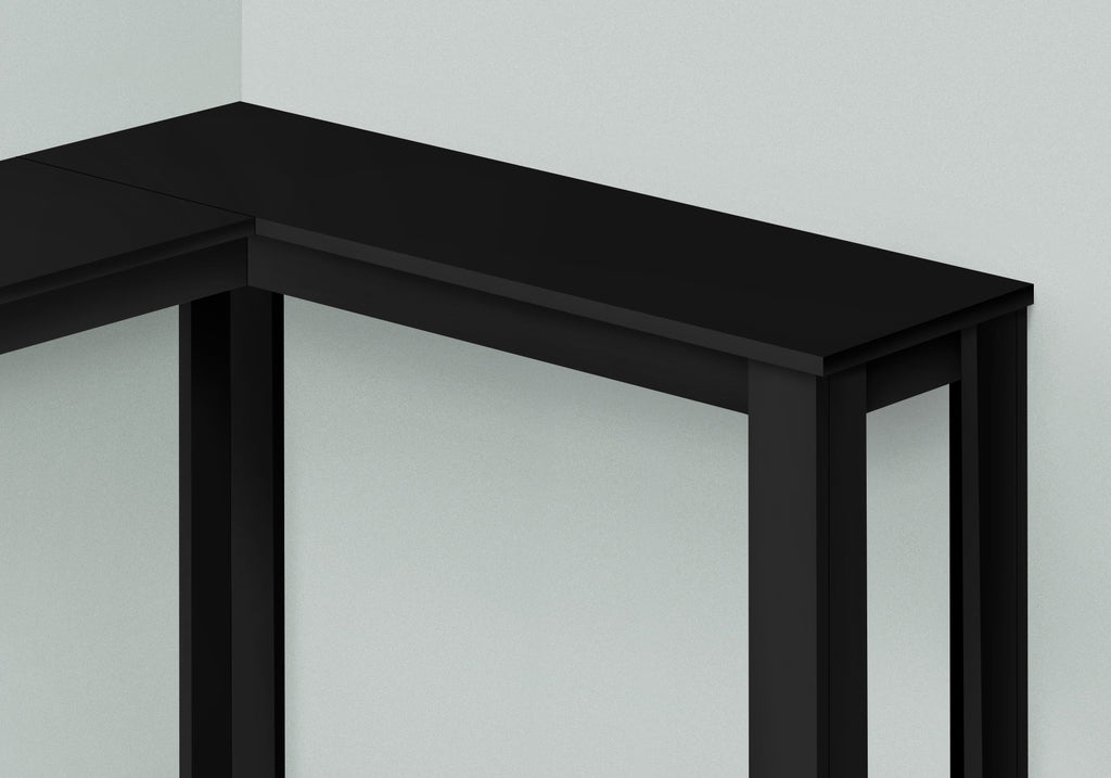 Black Laminate Accent Table A832