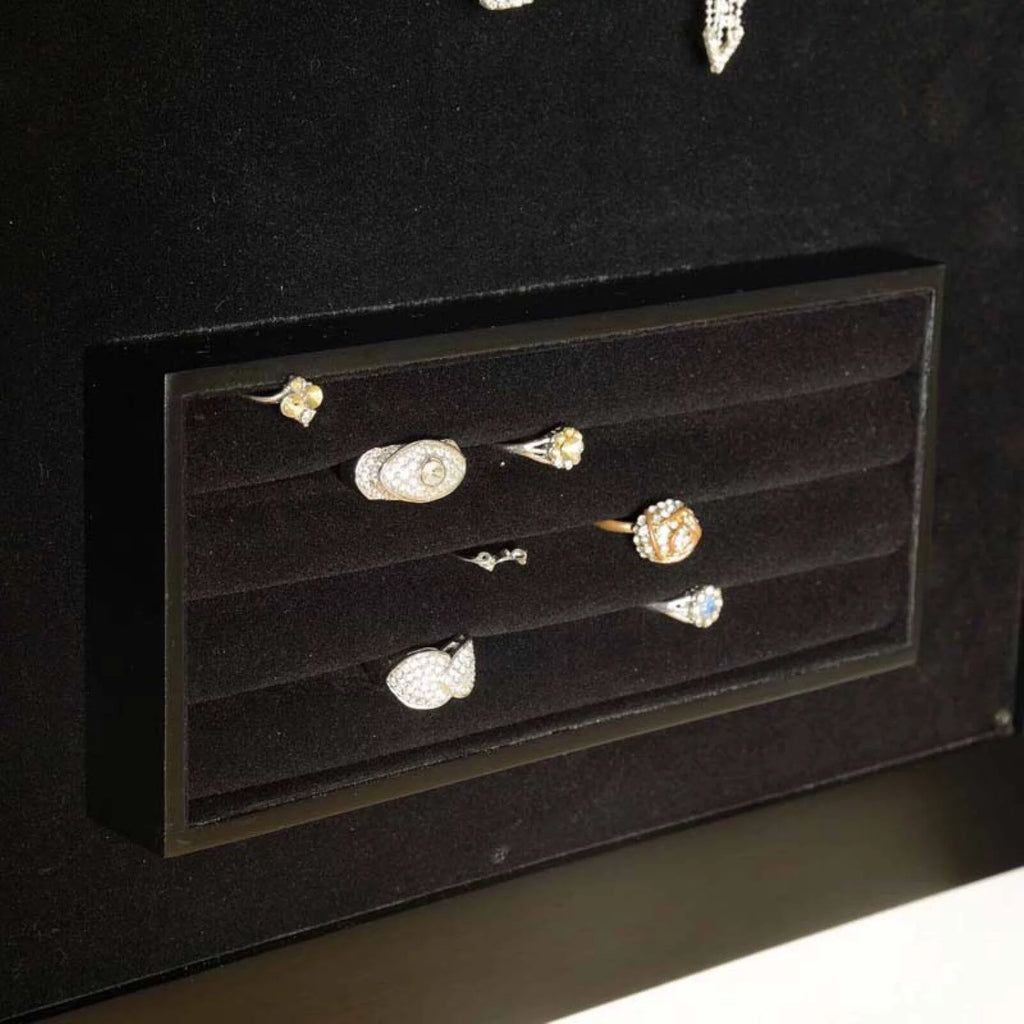 Wall Mounted Jewelry Armoire B809917