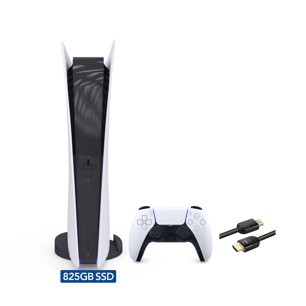 White PS5 825GB Gaming Console H372