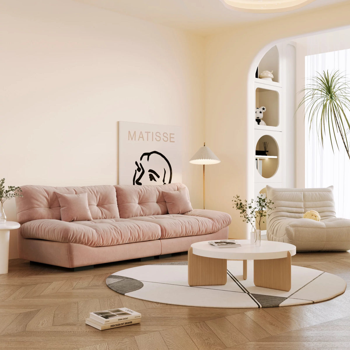 Velvet 3-Seat Sofa F871310