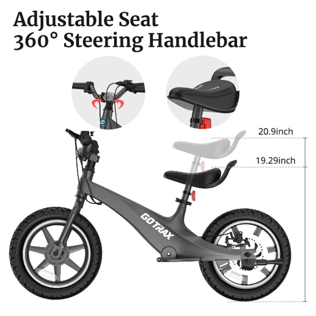 250W Electric Bike for Kids Age 5-8, 14 Tire V459