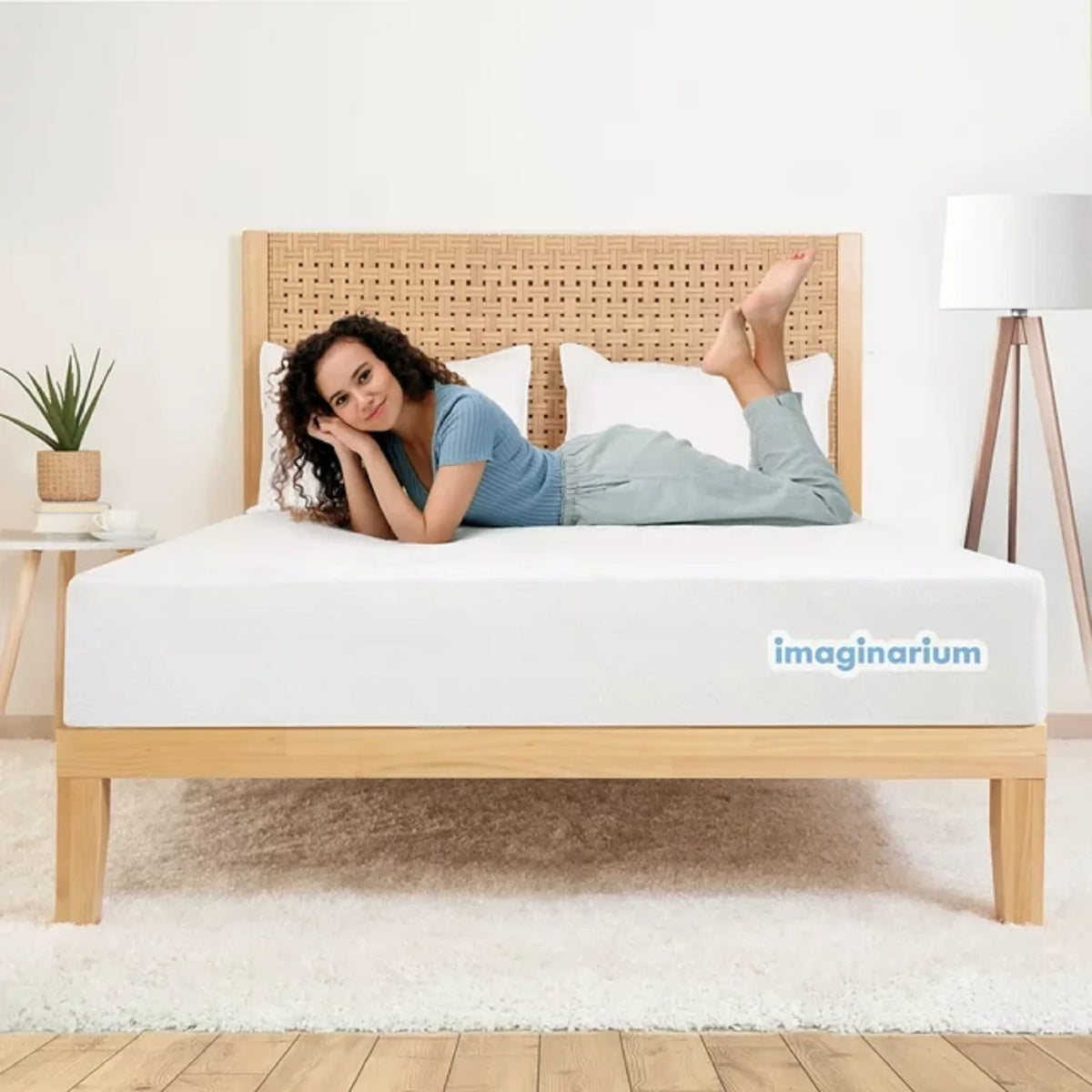 10 Hybrid Memory Foam and Coils Mattress with Antimicrobial Cover, Twin N38289