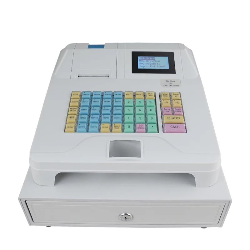 Electronic Cash Register Pos System with Drawer Thermal Printing C3265