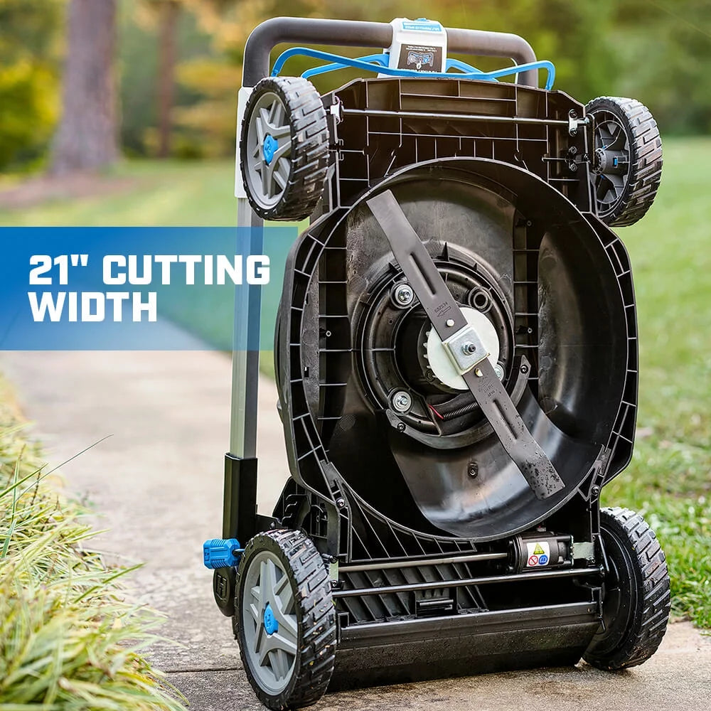 21-inch 3-in-1 Self-Propelled Mower Kit with 6.0Ah Lithium-Ion Batteries O1707