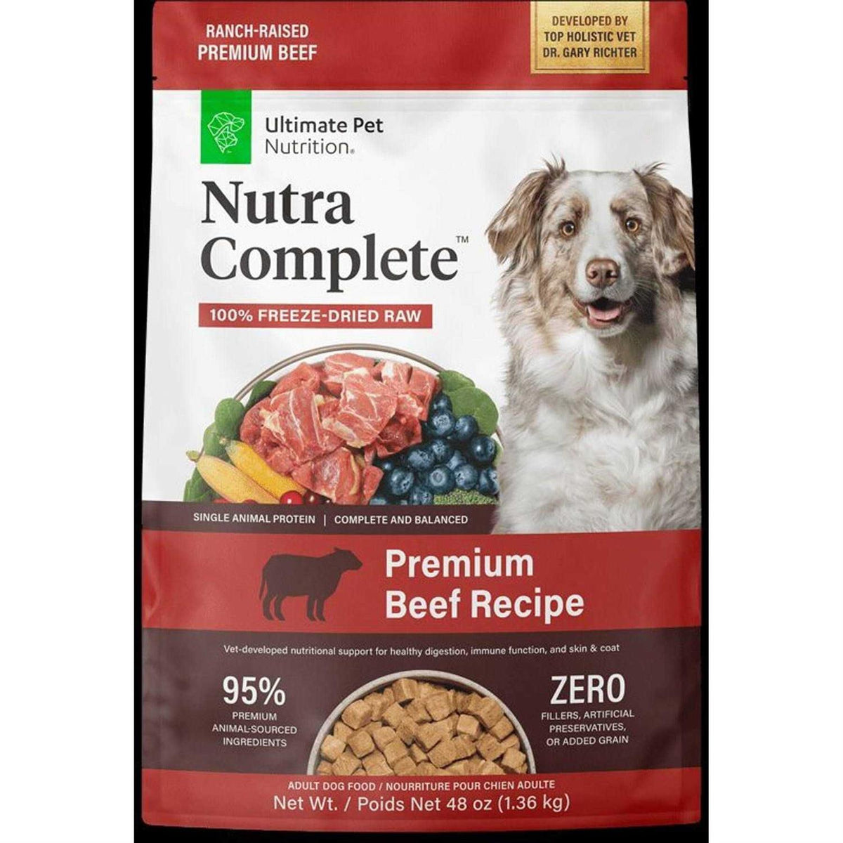Freeze Dried Beef Dog Food V882