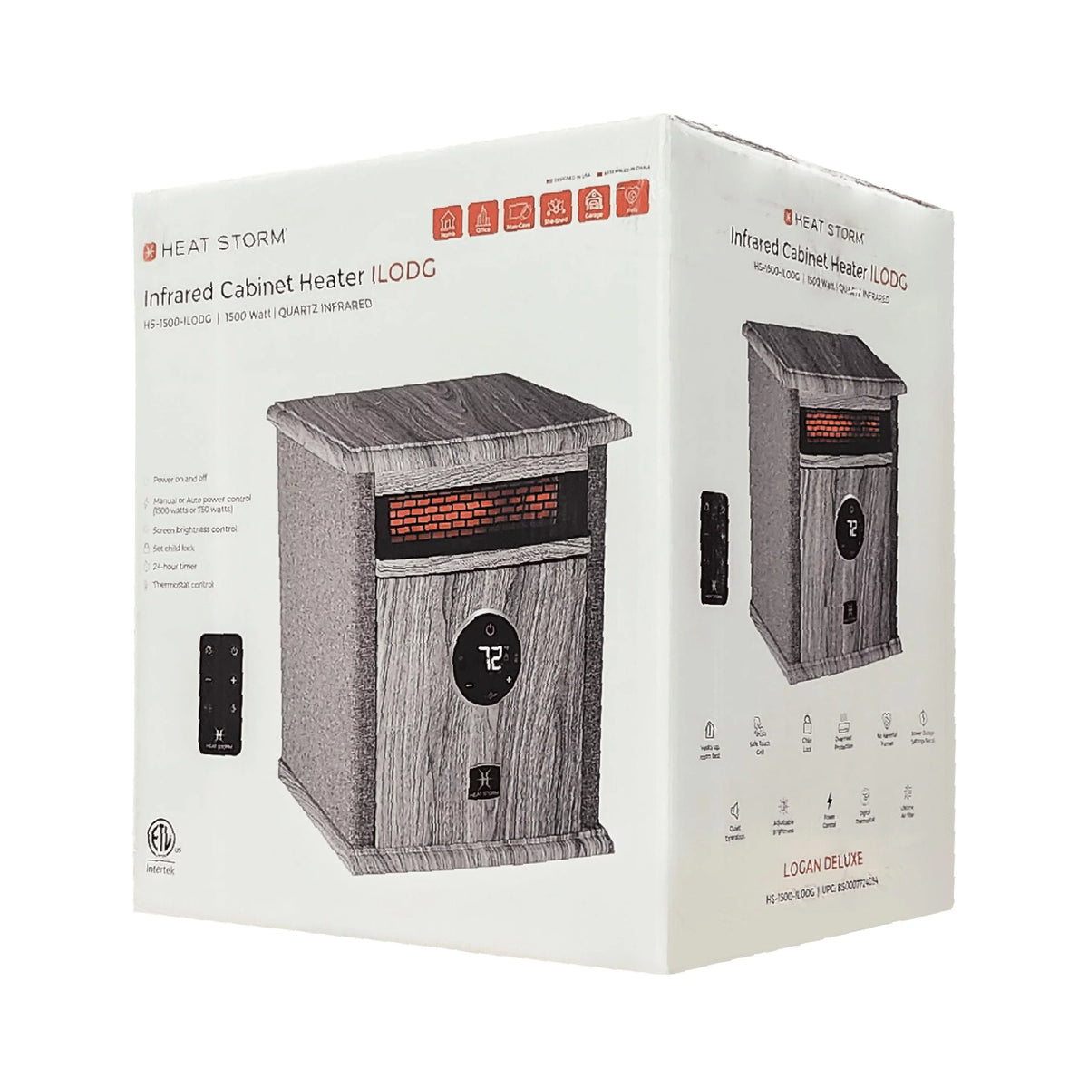 1500W Gray Infrared Heater C309566