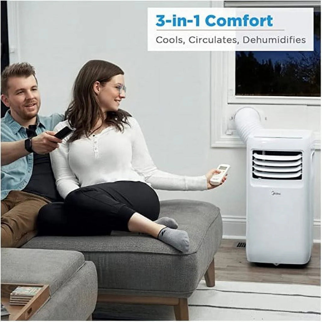 5,000 BTU Portable Air Conditioner with Remote D977