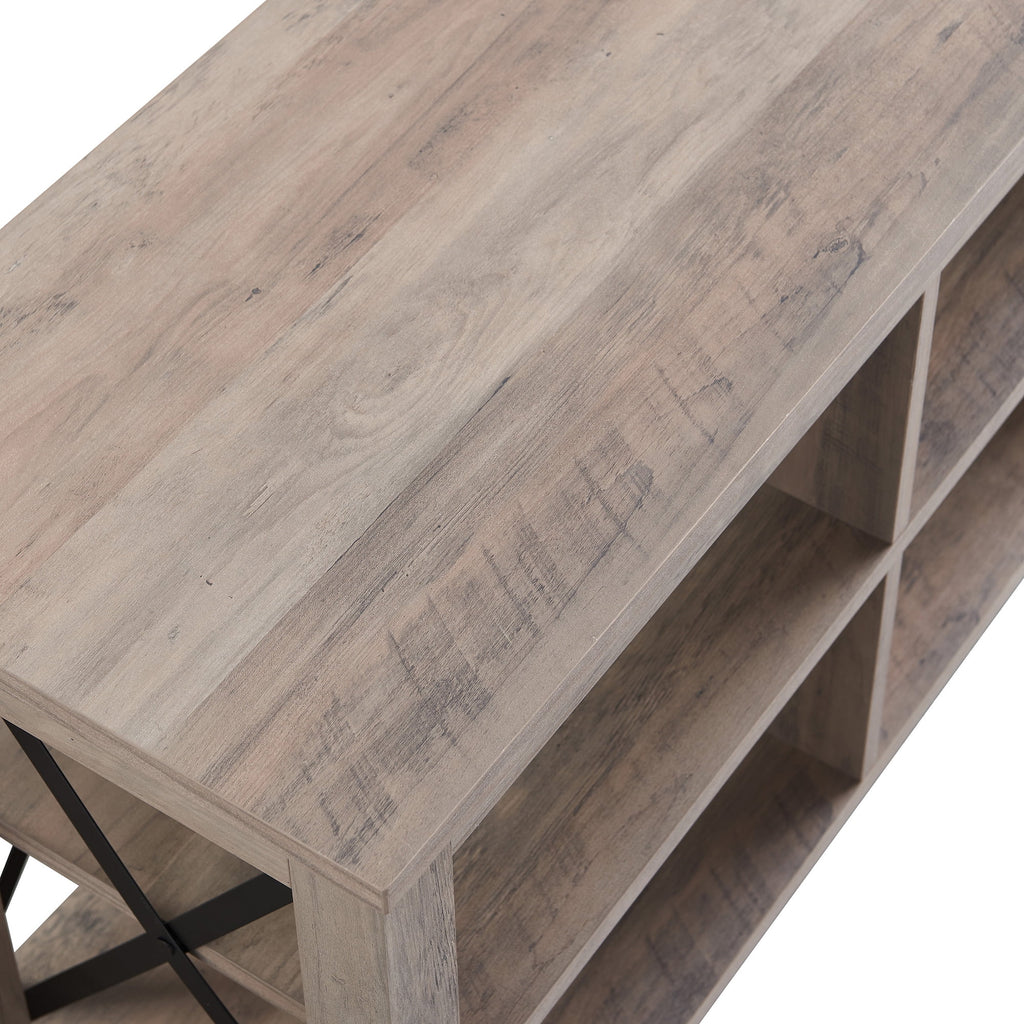 Gray Oak Rectangular TV Stand U522387