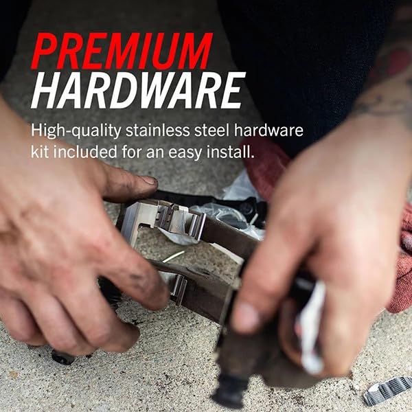 Rear Z17 Ceramic Brake Pads with Hardware Z2534