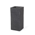 Square Gray Concrete Planter D17399
