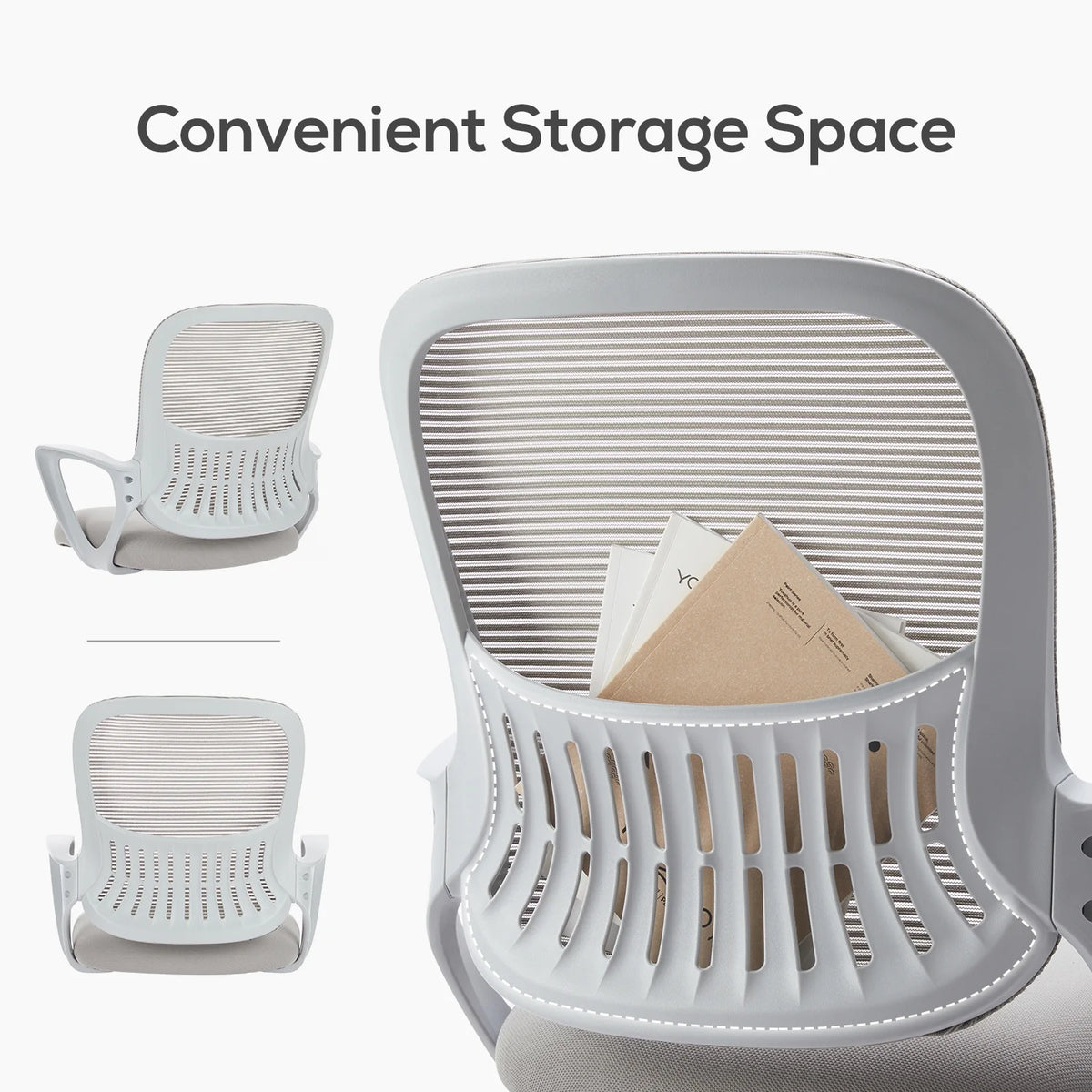 Ergonomic Mesh Office Chair with Lumbar Support N75408