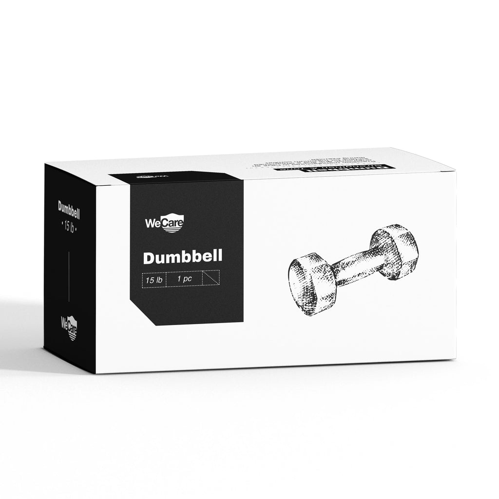 15lb Neoprene Dumbbell Pair Black X59765