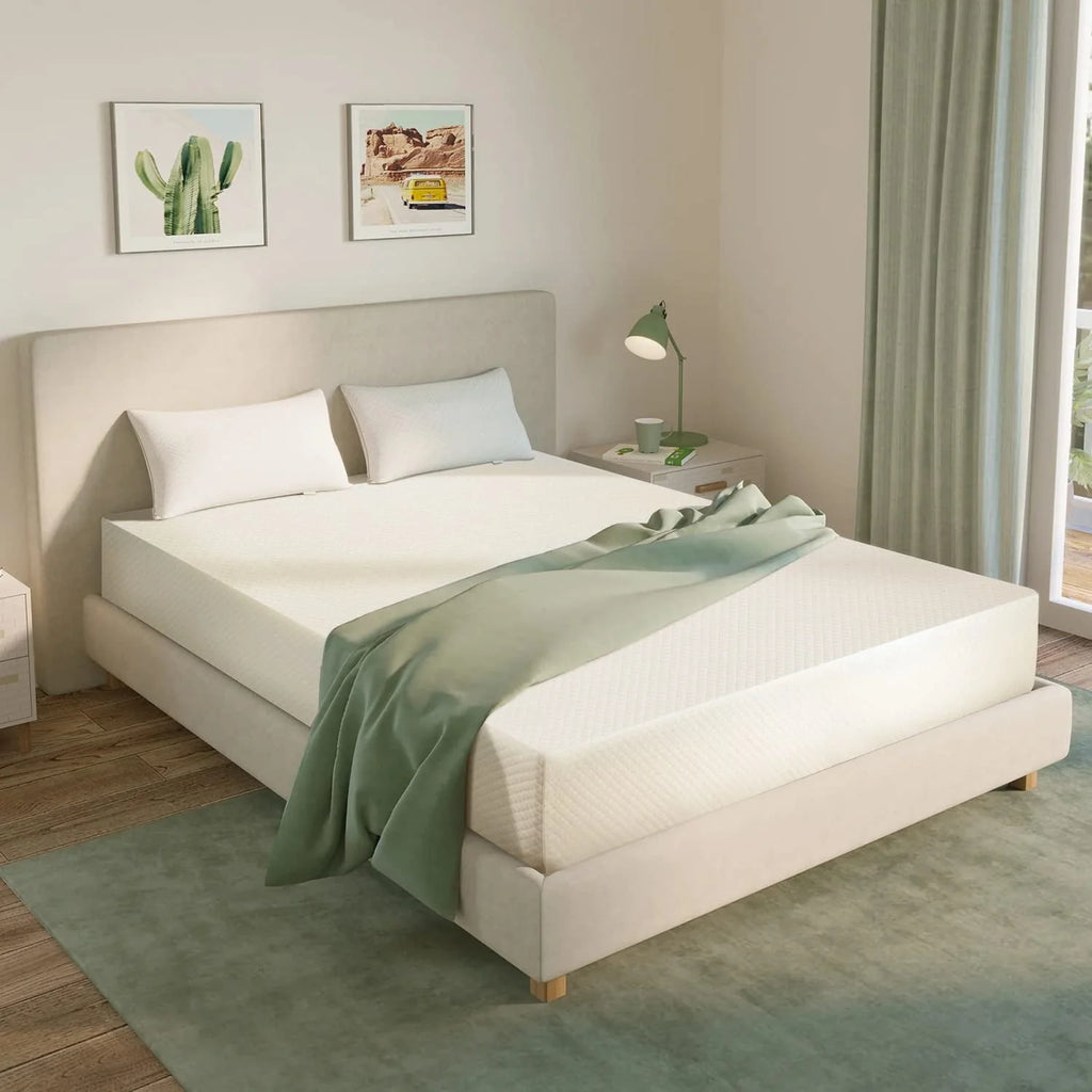 Gel Memory Foam Medium Firm Mattress, 10 in Full M3795